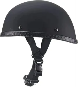 Ретро немецкая шапка-бини для взрослых, мотоциклетный шлем, реактивный шлем, сертифицированный DOT, маленький, легкий, ультратонкий GZEZHA, b