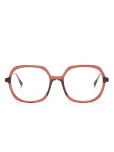 Mykita очки Farah в квадратной оправе, красный