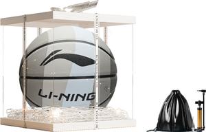 Резиновый баскетбольный мяч gray размер 7 мяч для тренировок unisex китай LINING