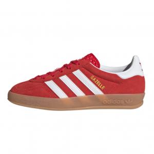 Adidas Originals GAZELLE Kids Lifestyle Shoes Better Red Cloud White Chewing Gums для подростков