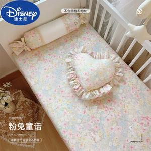 Disney Простыня на резинке для детской кроватки 111х63 см, 100% хлопок, дизайн Fen Tu Children's Fairy Tales