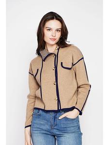 Переходная куртка бежевого цвета C& Jo