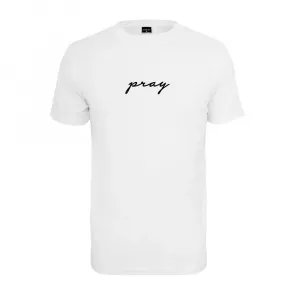 Футболка Mister Tee Pray Emb, белый