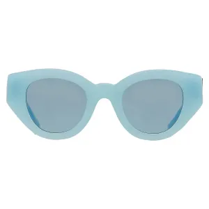 Женские солнцезащитные очки Meadow Blue Cat Eye BE4390F 408680 47 Burberry