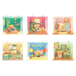 Загадочная коробка Butter Bear's Day Puzzle, одна штука или полный набор из 6 штук TOI