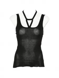 Топ с воротником-халтер Circus Hotel, черный