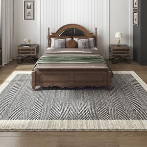 AOVOC Ковер 180х250 см для спальни/гостиной, винтажный, европейский, Victoria, толстый, не скользящий