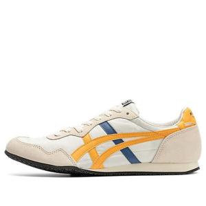 Кроссовки Onitsuka Tiger Serrano Shoes 'Cream Tiger Yellow', бежевый