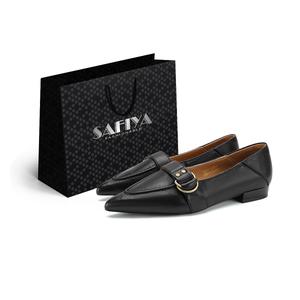 Повседневные однобортные туфли женские SAFIYA, Black