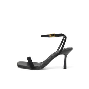 Сандалии с одной лямкой, женские Comely, elegant черный