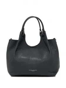 Сумка-тоут из кожи Dua GIANNI CHIARINI, синий