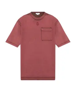 Футболка с карманом Alexander Mcqueen, красный