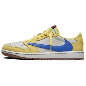 Jordan Air Jordan 1 винтажные баскетбольные кроссовки женские, Yellow