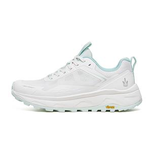 CROWN Устойчивые к скольжению и истиранию дышащие низкие уличные туфли женские бело-зеленые, цвет White Green