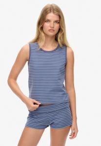 Superdry & Co Топ 'Athletic Essentials' в цвете Sapphire, Light Blue