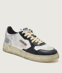 Кроссовки MEDALIST LOW SUPER VINTAGE из натуральной кожи Autry, белый