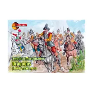 Шведские наемники-драгуны, Thirty Years War Miniatures (1:72) (Mars Figures)
