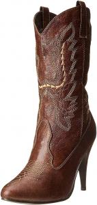 Женские западные сапоги Ellie Shoes 418-Cowgirl, Brown