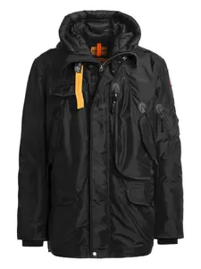 Пуховик Right Hand с капюшоном Parajumpers, черный