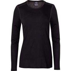 Женская двухслойная термофутболка Pepper с длинными рукавами и круглым вырезом Hot Chillys, Black