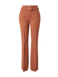 Расклешенные плиссированные брюки ABOUT YOU x Iconic by Tatiana Kucharova Farina, цвет Auburn