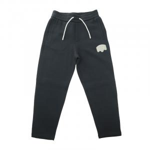 Детские вязаные спортивные штаны EMPORIO ARMANI, тёмно-серый