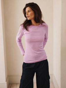 Топ Billie в полоску NRBY, Pink Sorbet/White