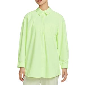 Nike Рубашка Dri Fit Perfect Stretch 24.7 женская флуоресцентный желто-зеленый