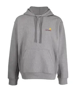 Худи с логотипом, серого цвета. Carhartt Wip, серый