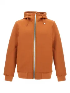 Толстовка на молнии K-Way, оранжевый