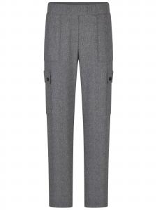 Goldner Широкие карго-штаны 'Vera' в крапчатом сером цвете