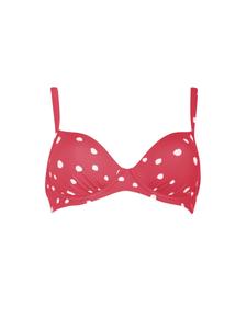 Верх бикини с пуш-апом VIVID, красный