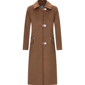 KARL LAGERFELD / Karl Lagerfeld Jeans Пальто KARL LAGERFELD женское кофейное, Coffee