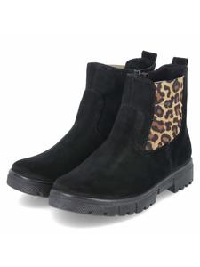 Ricosta Черные ботинки без шнурков