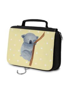 Mr. & Mrs. Panda Косметичка с изображением коалы, без слов, пастельно-желтого цвета