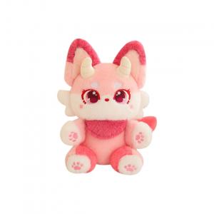 Мягкая и милая плюшевая кукла фэнтези-лисичка высота 35см/50см KUMAOYA, розовый