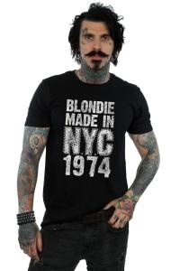 Футболка в стиле панк Нью-Йорк Blondie, черный