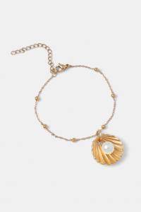 Браслет из ракушек Lilou, золотой
