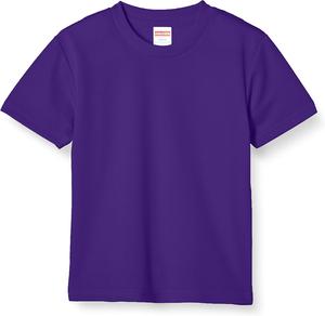 Детская повседневная футболка с коротким рукавом United Athle 4.1 Oz Dry (590002c-112), темно-фиолетовый