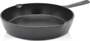 Сковорода Krüger Einsenguss Pan Toledo с ручкой, черный