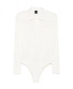 Белый топ осень-зима 2025 Pinko, белый