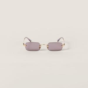 Солнцезащитные очки из коллекции Miu Miu Eyewear, фиолетовый