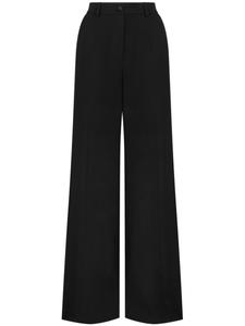 Dolce & Gabbana брюки со складками, черный