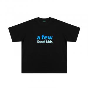 Футболка унисекс Afgk, Белый/Красный