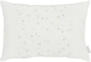 АПЕЛЬТ декоративная подушка "6301" APELT 35х50 см, цвет silberfarben, weiß + gemustert