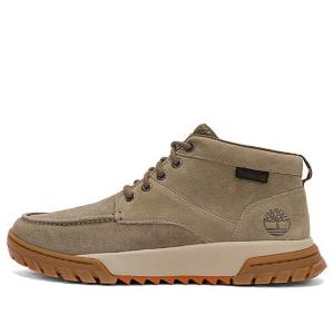 Кроссовки boulder trail chukka boots 'medium grey suede' Timberland, серый