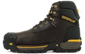 Ботинки мужские для активного отдыха темно-коричневые Cat