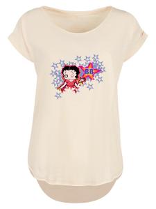 Футболка F4NT4STIC Betty Boop Purple Stars And Dots, Sand