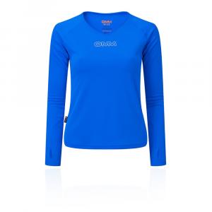 Спортивный топ OMM Bearing Long Sleeved Running, синий