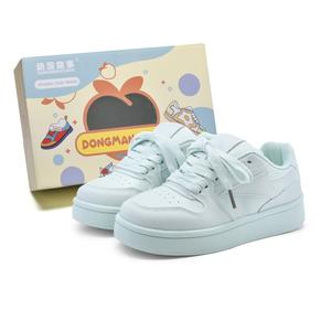 Нескользящие, износостойкие, легкие, дышащие низкие кроссовки для скейтбординга для женщин Anime story, Mint Green